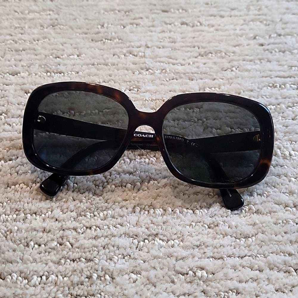 Coach Dark Tortoise Sunglasses